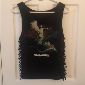 Upcycled Wolfmother band T